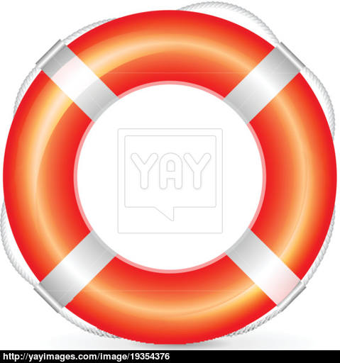 479x512 Lifebuoy Vector
