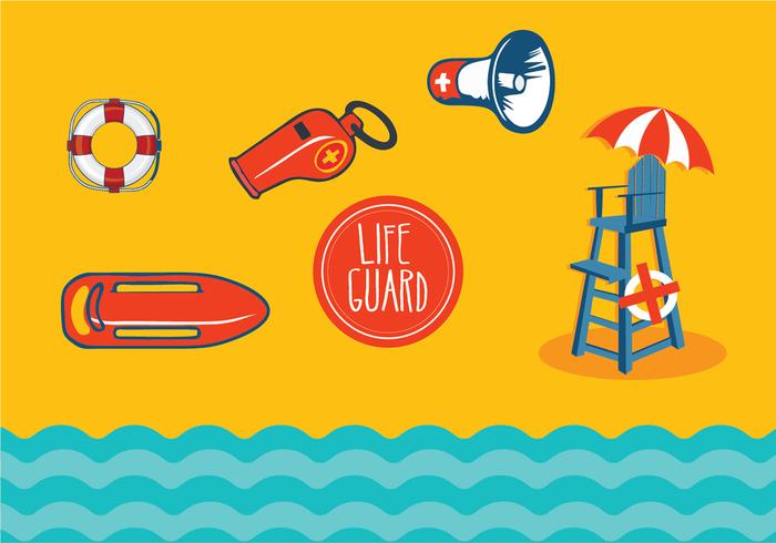 700x490 Lifeguard Stand Vectors
