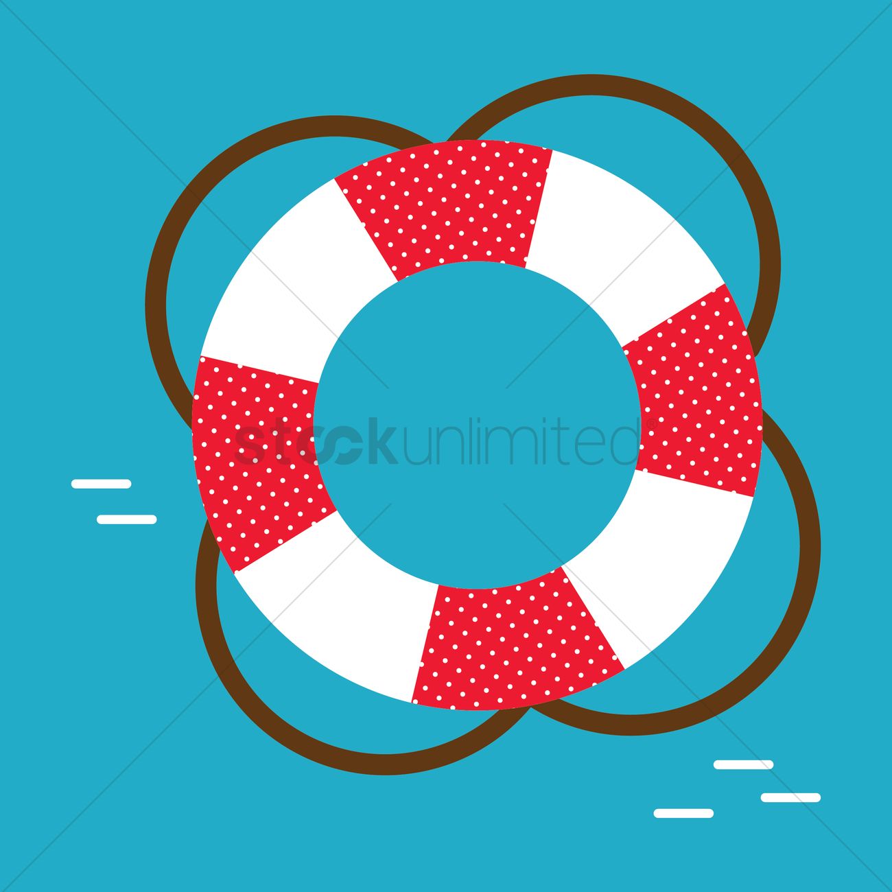 1300x1300 Lifesaver Vector Image