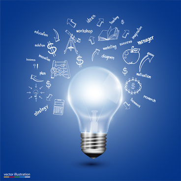 368x368 Light Bulb Free Vector Download (7,782 Free Vector) For Commercial