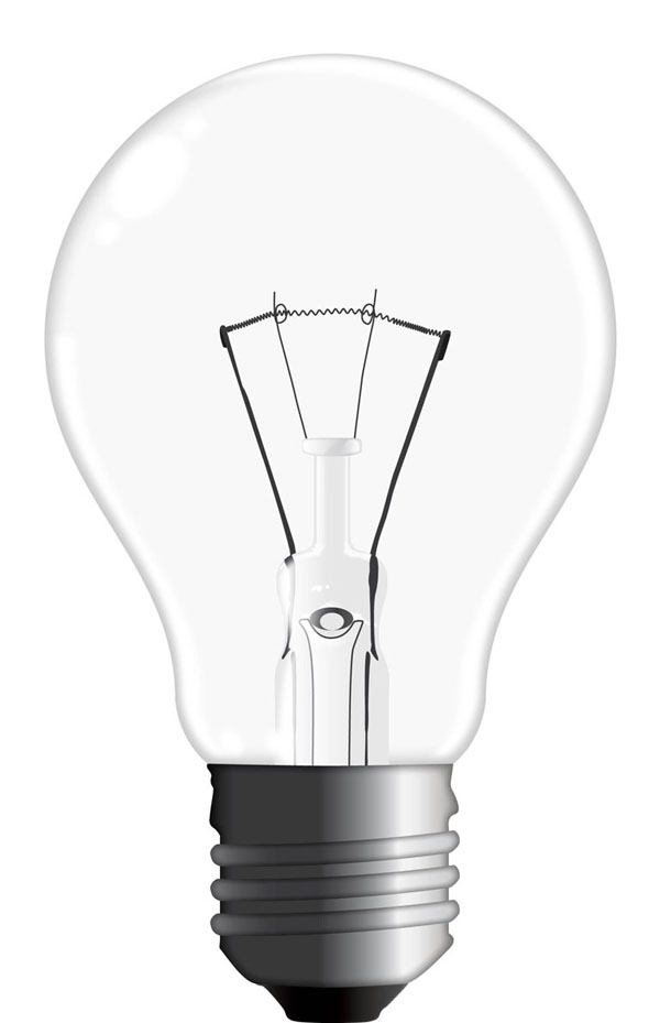 600x929 How To Draw A Realistic Vector Light Bulb From Scratch