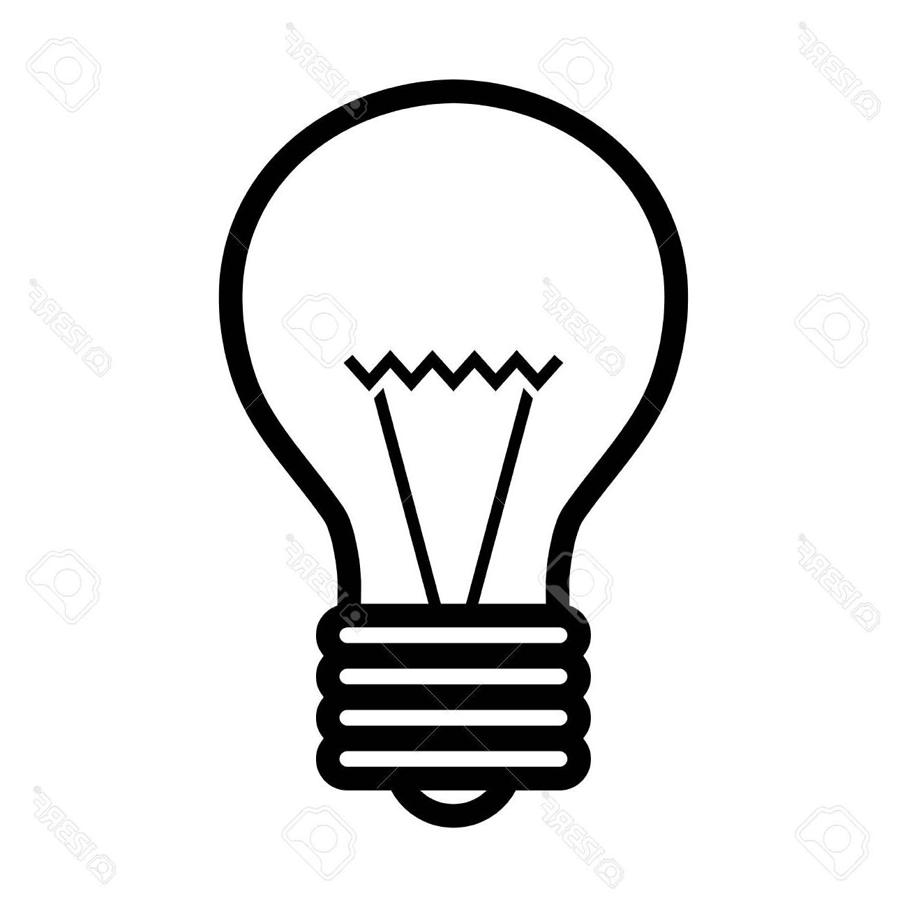 1300x1300 Unique Lightbulb Vector Icon Cdr
