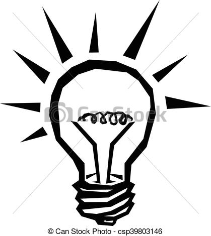 419x470 Lightbulb Vector.