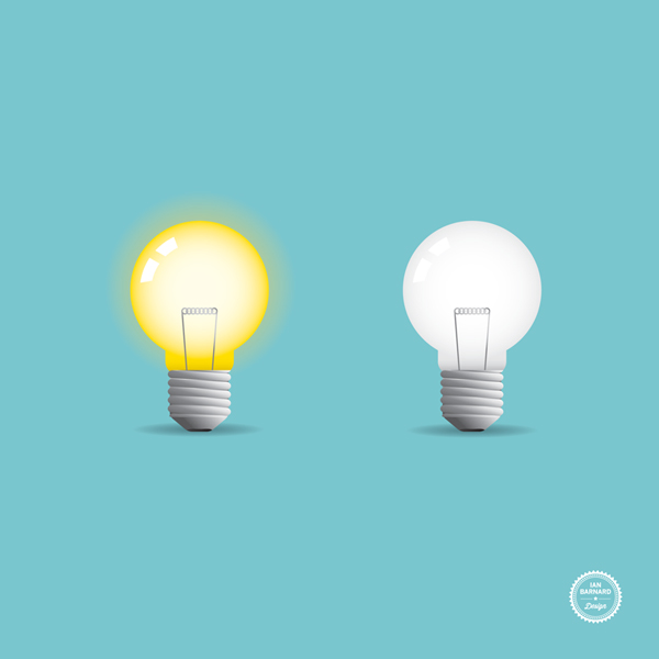 600x600 Free Light Bulb Vector Icon Ian Barnard