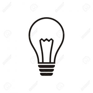 300x300 Photo Stock Vector Black Light Bulb Vector Free 2018 Light Bulb
