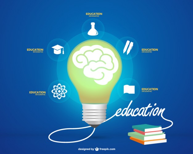 626x500 Education Images Free Download Education Infographic With A Light