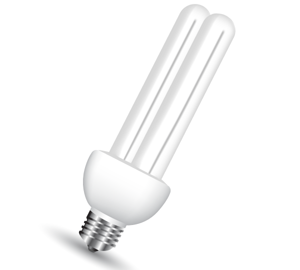 600x540 Energy Saving Light Bulb Vector Free Free Vectors Ui Download