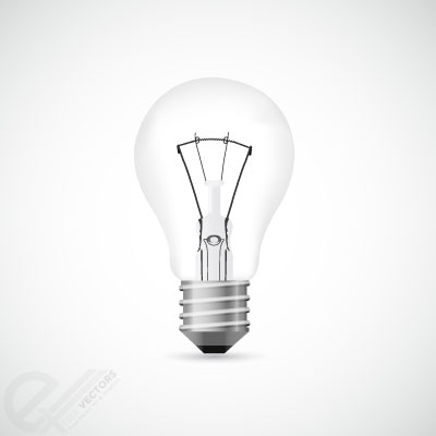 400x400 Light Bulb Vector Illustration Free Vectors