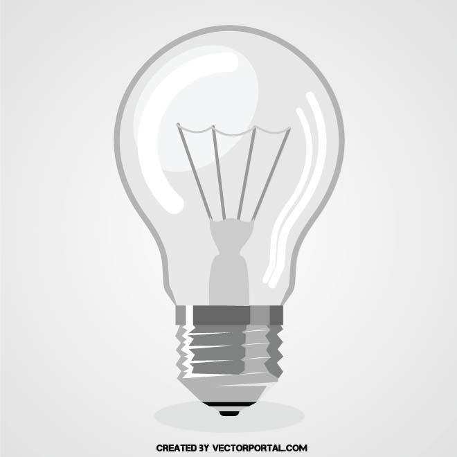 660x660 Light Bulb Clip Art Vector