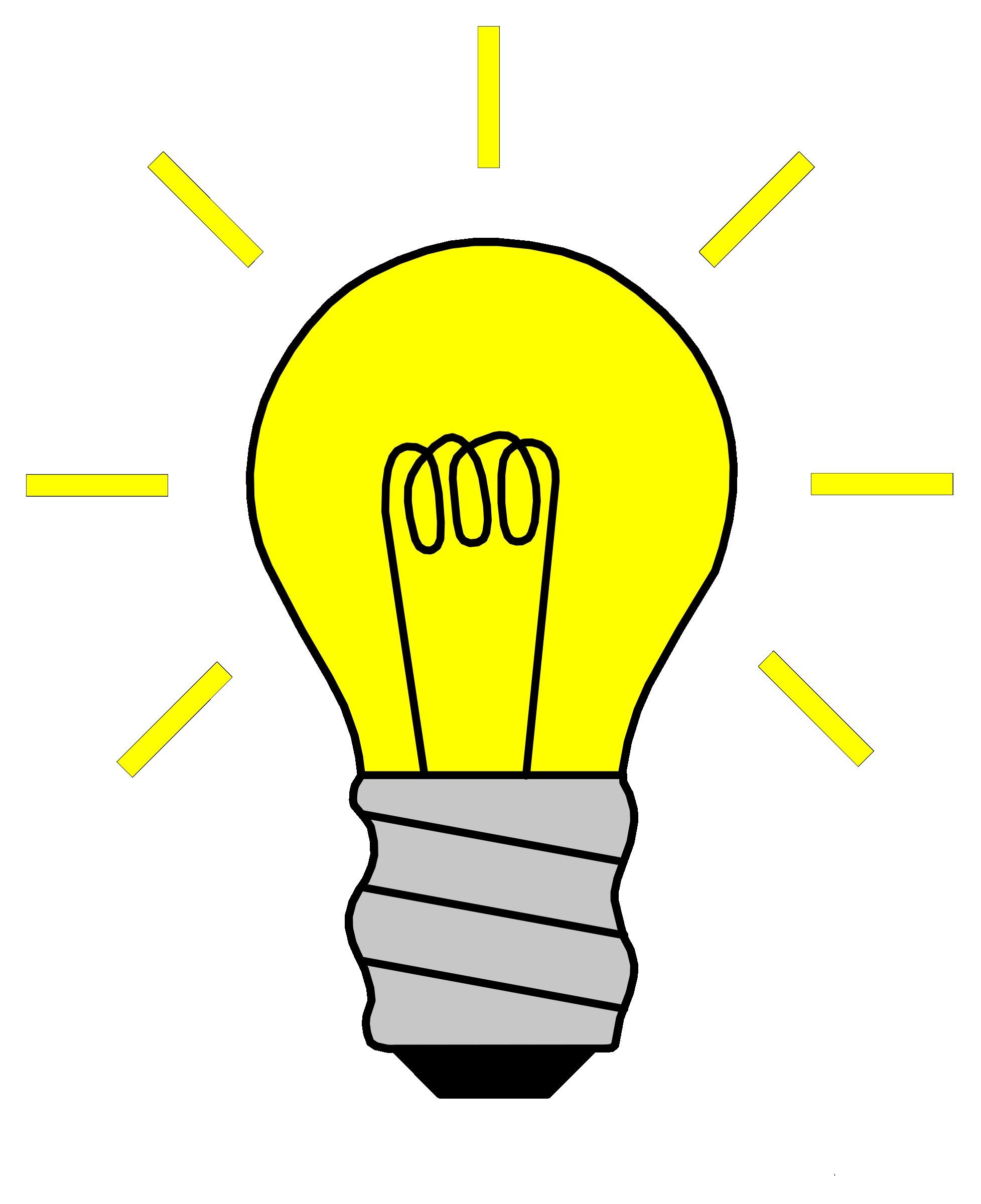 1955x2400 Light Bulb Vector Png Dc77j6oc9 15 Clipart