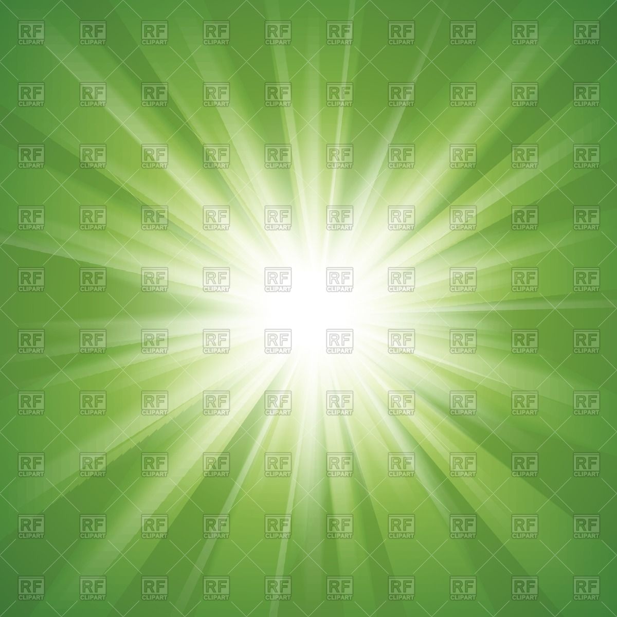 1200x1200 Light Flash On Green Background Vector Image Vector Artwork Of