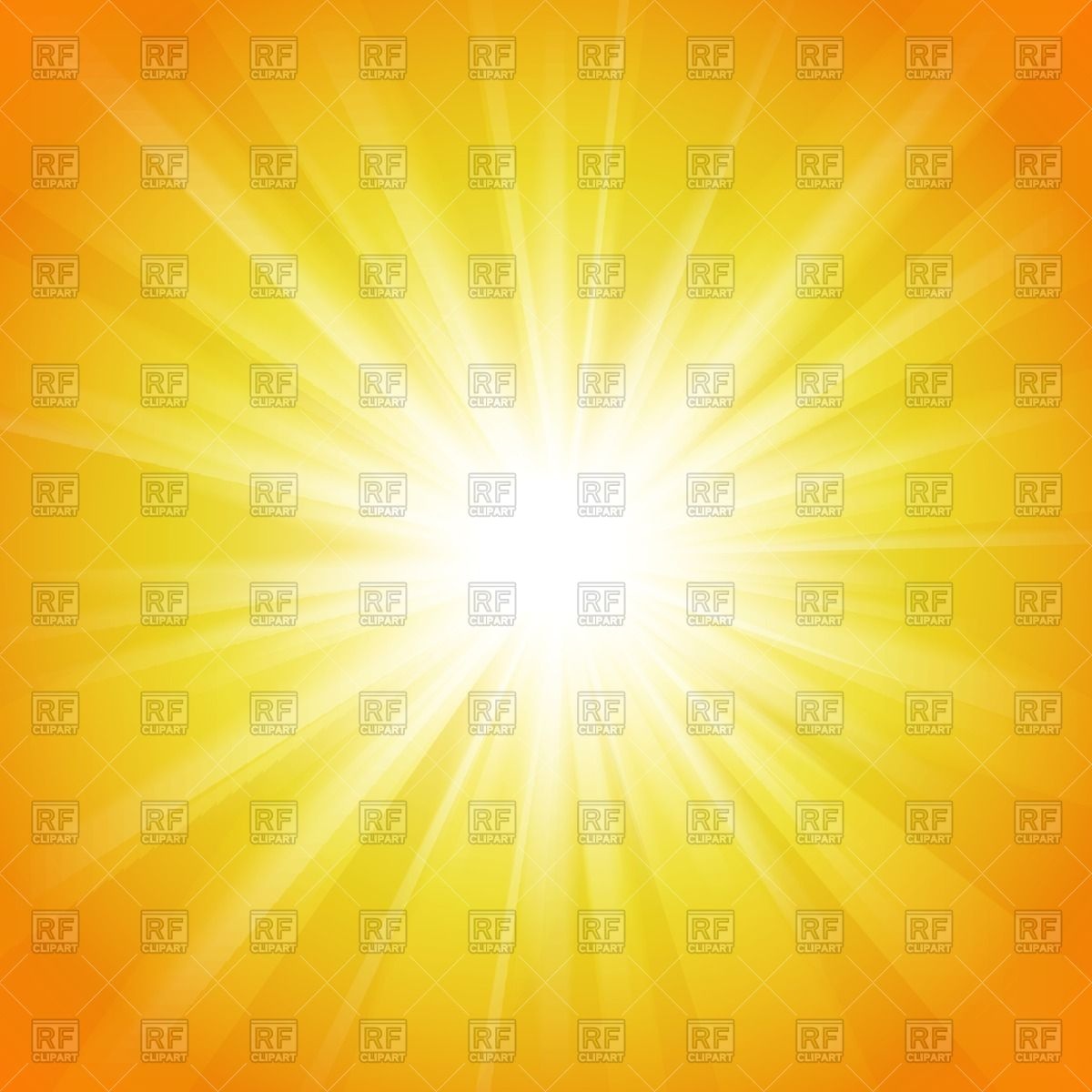 1200x1200 Bright Flash Of Light On Orange Background Vector Image Vector