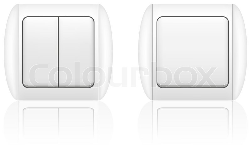 800x480 Electric Light Switch Vector Illustration Stock Vector Colourbox