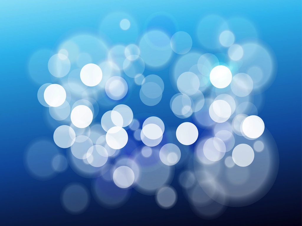 1024x768 Blurred Lights