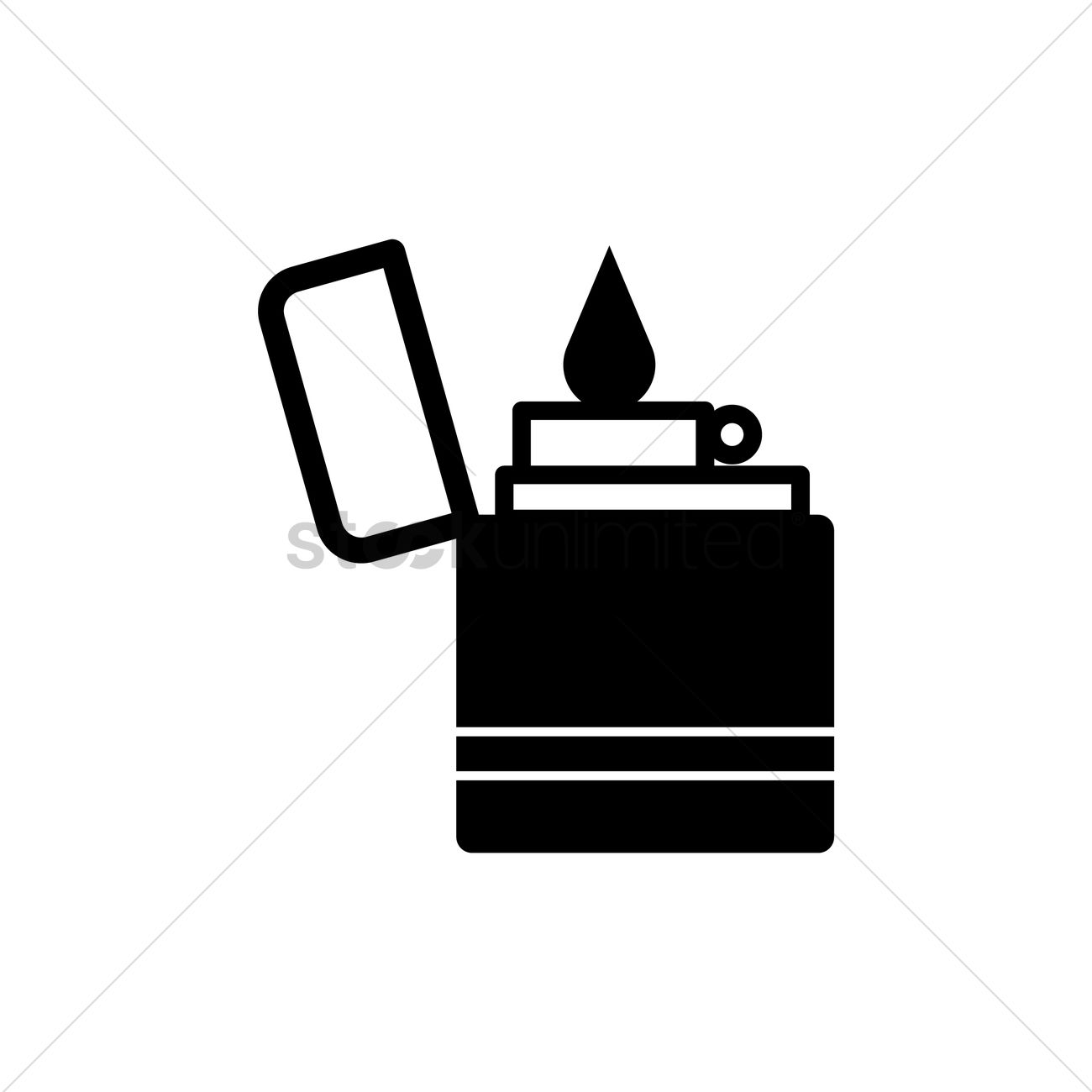 1300x1300 Lighter Vector Image