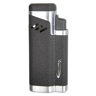 400x400 Vector Empire Black Crackle Matte Lighter Lighters Direct