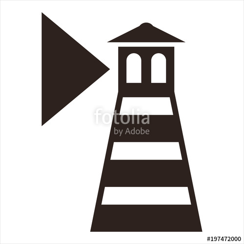 500x500 Lighthouse Icon Stock Image And Royalty Free Vector Files On