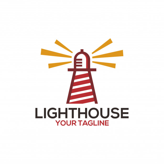 626x626 Lighthouse Logo Vector Premium Download