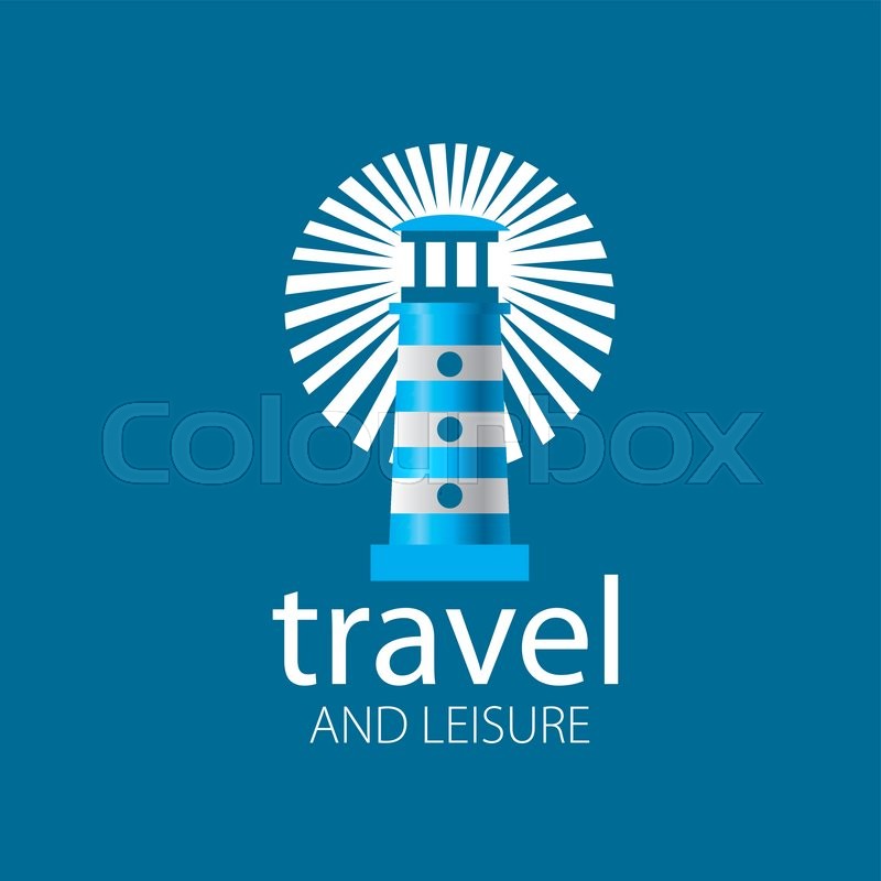 800x800 Vector Illustration Of A Lighthouse. Logo Template For Travel