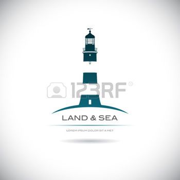 350x350 Lighthouse Vector