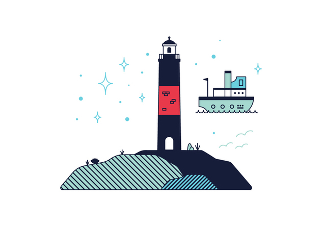 632x443 Free Lighthouse Vector Free Vector Download 362501 Cannypic