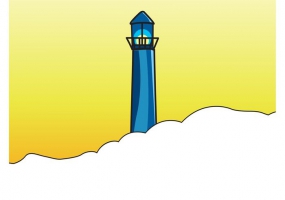 285x200 Lighthouse Cartoon Free Vector Graphic Art Free Download (Found