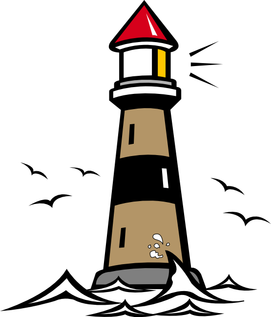 555x648 Lighthouse With Sun Svg Royalty Free Download Black And White