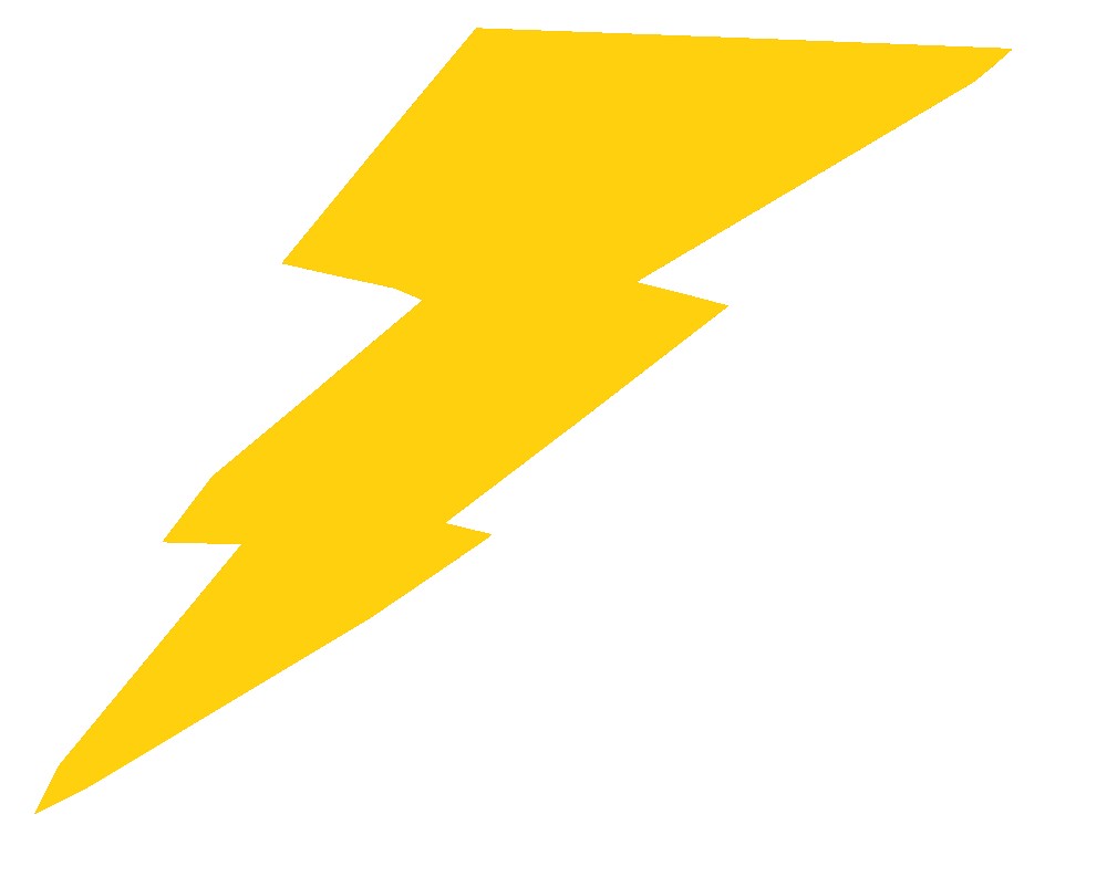 1000x793 Lightning Bolt Vector Clipart 16