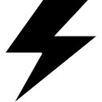 338x338 Lightning Bolt Vector