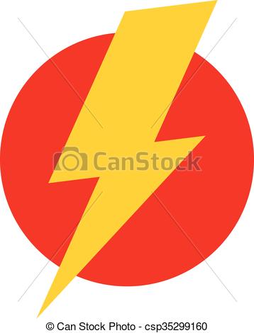 358x470 Lightning Bolt Vector Icon Clip Art Vector