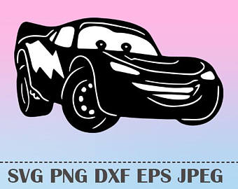 340x270 Svg Lightning Mcqueen Cars3 Vector Layered Cut File Silhouette