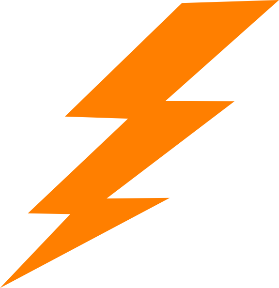 576x595 Lightning Vector