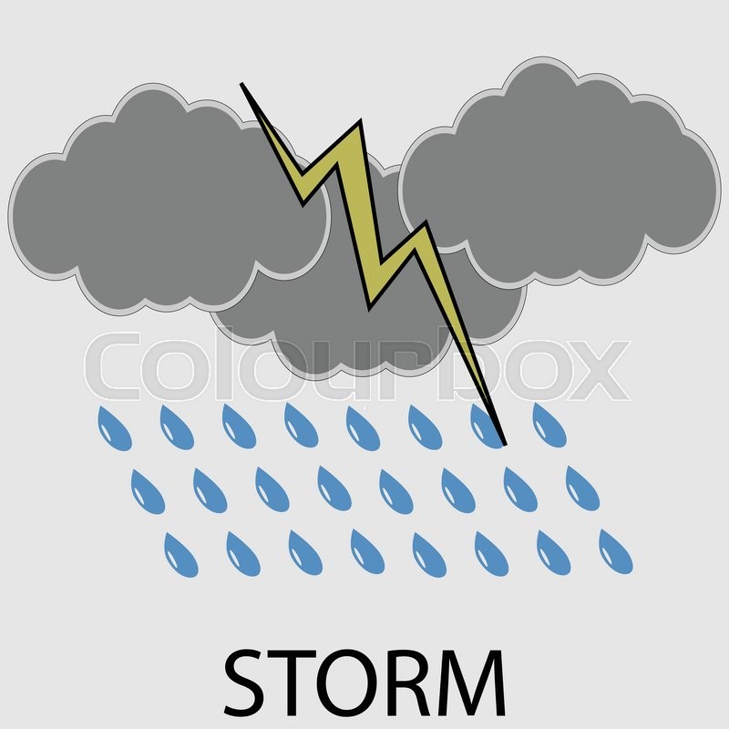 800x800 Icon Weather Storm. Meteorology Temperature, Cold Wind Lightning