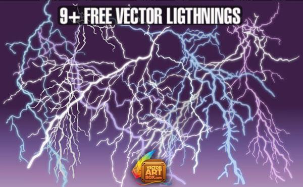 600x371 Free Lightning Vector Graphics 123freevectors