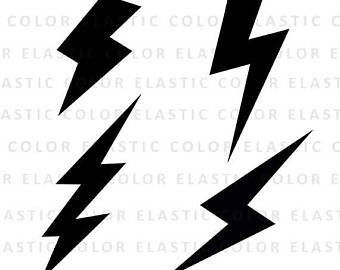 340x270 Lightning Vector Etsy