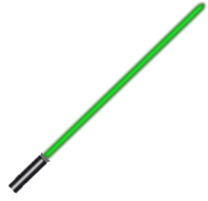 299x288 Jedi Lightsaber Clip Art