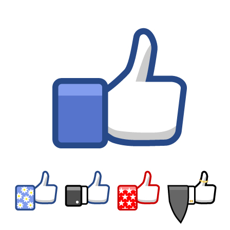 448x448 Like Button 19 Free Vector Graphic Download