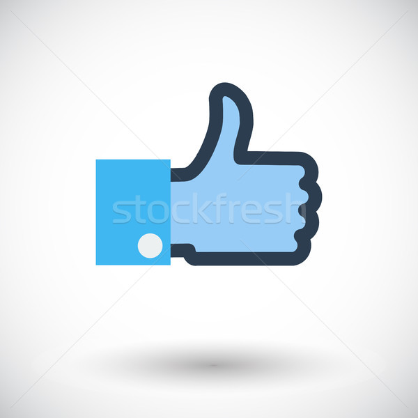 600x600 Like Icon Vector Illustration Oleksii Afanasiev (Smoki