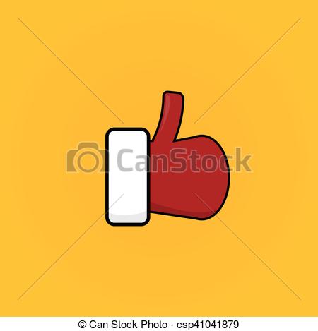 450x469 Santa Claus Like Icon Vector Illustration. Thumbs Up Santa Symbol.