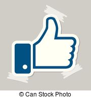 180x195 Outline Thumb Up Icon Isolated On Grey Background. Line Like
