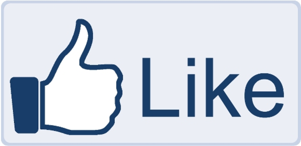 600x291 Facebook Like Logo Vector Facebook Like Button Big Free Images
