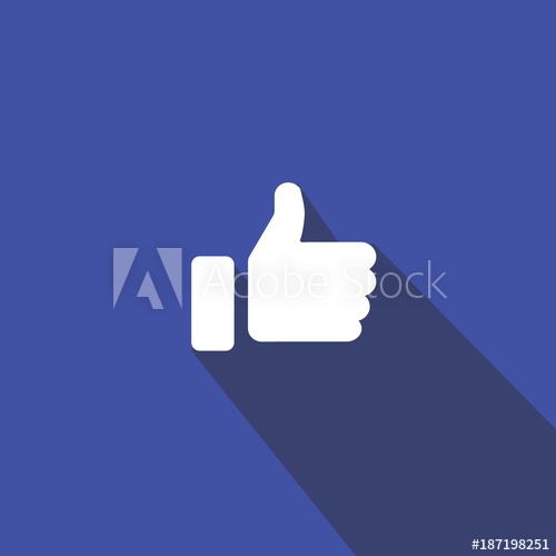 500x500 Thumbs Up Like Symbol Human Hand For Nice Or Approved Vector Icon