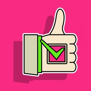 300x300 Like Us On Facebook Button Vector Art Shopatcloth