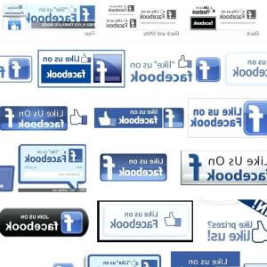 300x300 Like Us On Facebook Template Free Vector Arenawp