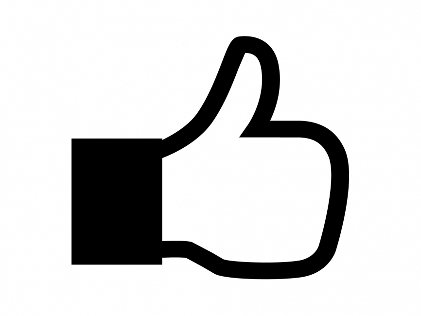 866x650 Like Vector Icon