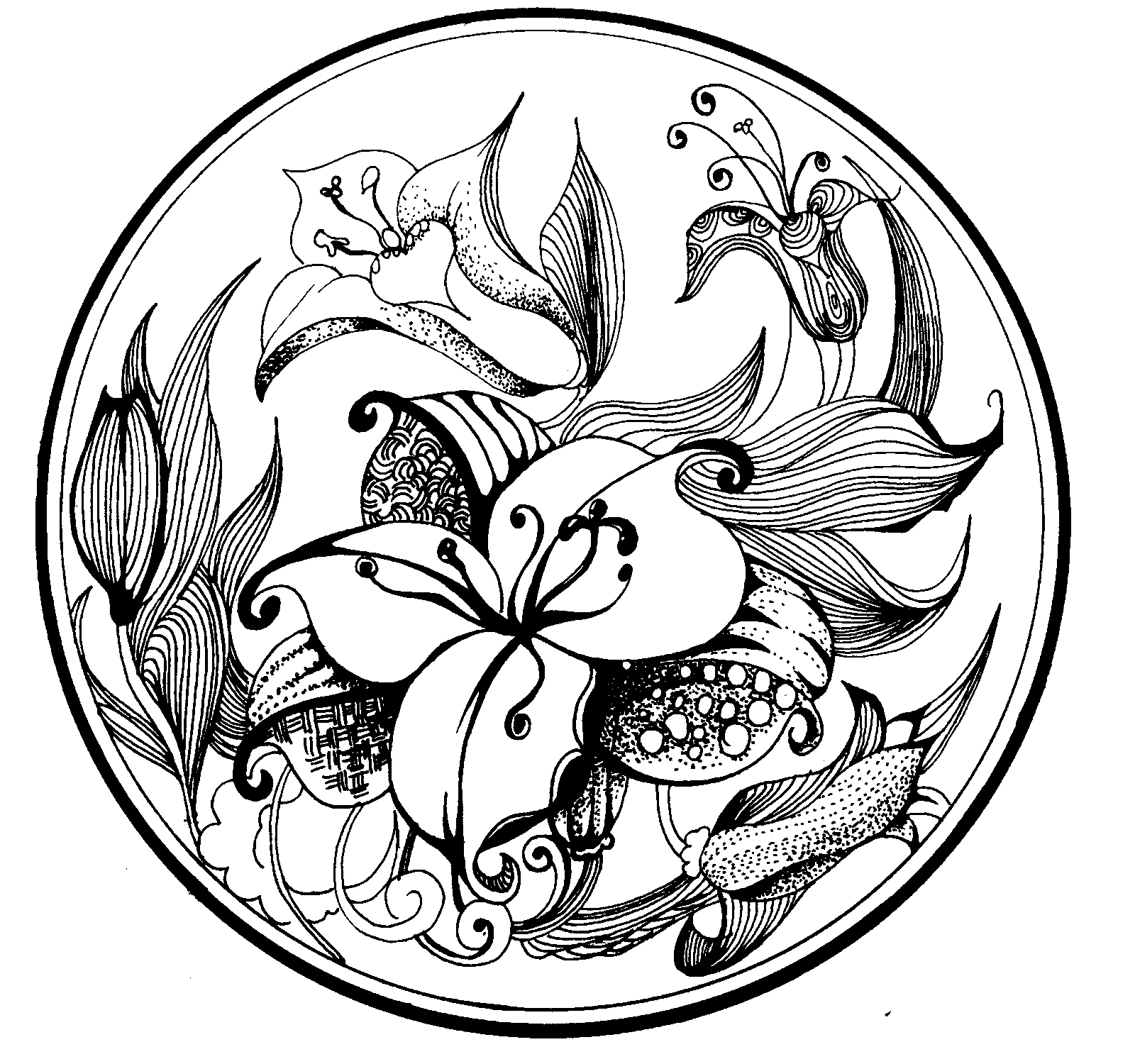 1600x1500 Visual Arts Circle Flower