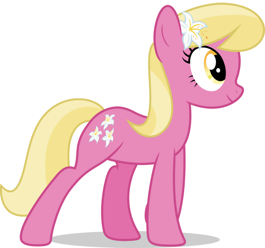 925x864 Mlp Fim Lily Valley (Happy) Vector By Luckreza8
