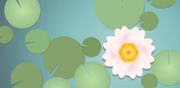 695x339 How To Create A Water Lily In Illustrator Smashing Magazine