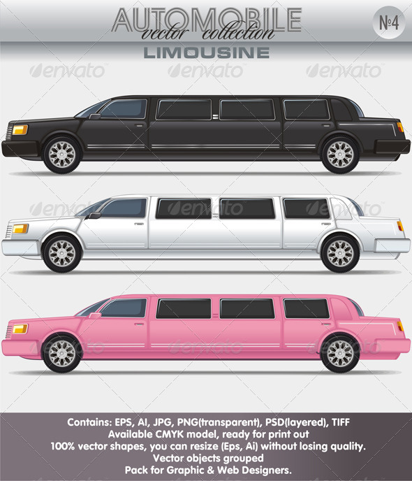 590x688 Vector Car. Luxury Limousine Vehicle By Hivector Graphicriver