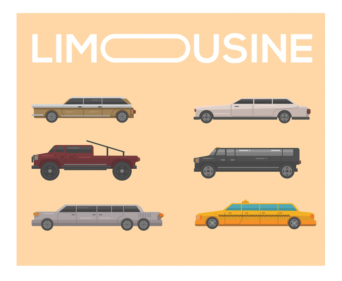 1136x936 Limousine Vector In Flat Design Vector Art Amp Graphics